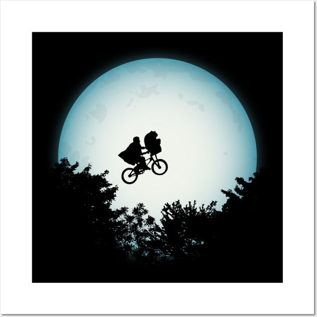 E.T. Extraterrestrial Wall Art by berserk